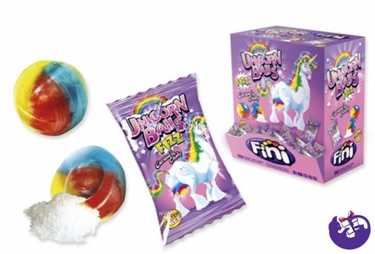 Жевательные конфеты Fini Unicorn Balls 5г 1/200