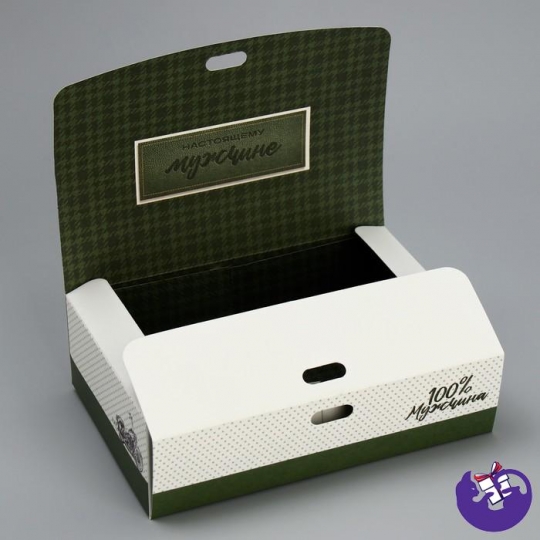 Коробка складная двухсторонняя «Следуй за мечтой», 16,5 × 12,5 × 5 см 10021561