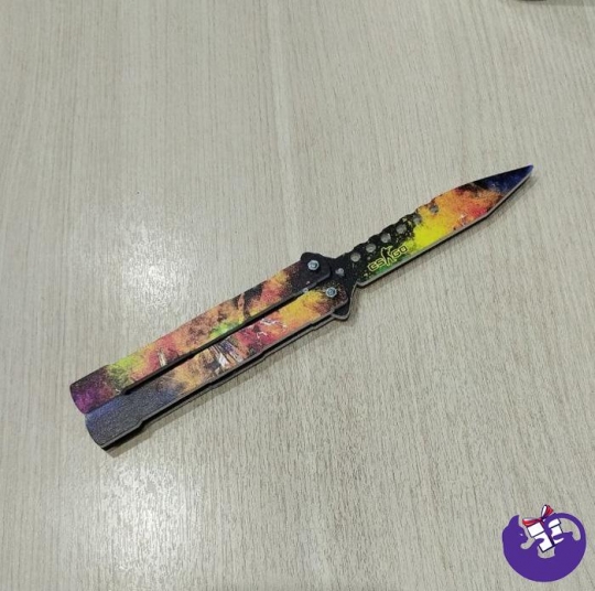 Деревянный нож Бабочка (CS GO) 32см