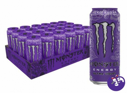 Энергетический напиток Монстер Ультра Виолет 500мл (12)